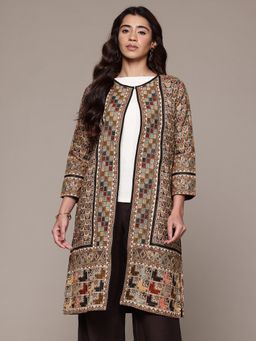 Aarke Ritu Kumar - Multi-Color Acrylic Long Coat