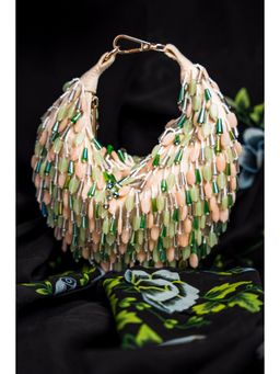 Nayaab by Sonia - Green Serenity Sailor Mint Maritime Clutched