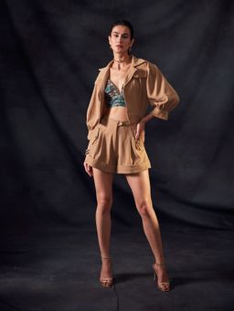 Nikita Mhaisalkar - Beige Jacket