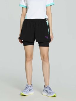 Puma - Black Solid Shorts
