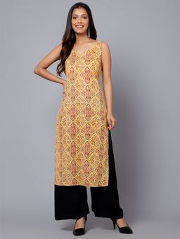Bani Women - Sleeveless Printed Kurta