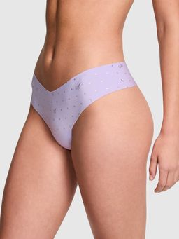 Victoria's Secret - Pink No-Show Thong Panty Lavender