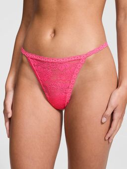 Victoria's Secret - Pink Wink V-String Panty Pink