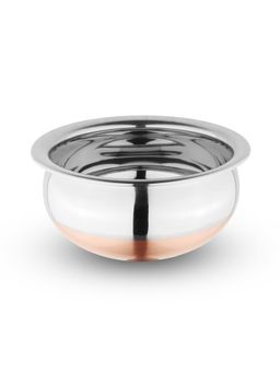Omega - Stainless Steel Copper Bottom Chetty-Handi-14.5 cm (700 ml)