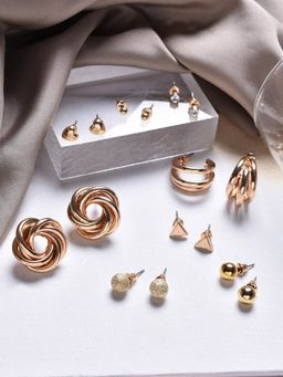 Joker and Witch - Joker & Witch Elfie Hoop Stud Set (Set of 8)