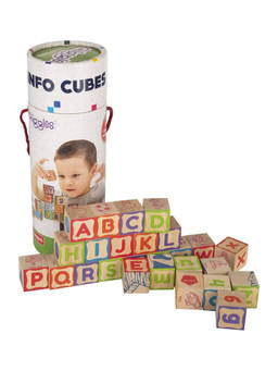 Funskool - Giggles Info Cubes, Preschool Activity Set, Gift Set for Kid, Ages 3+ Years