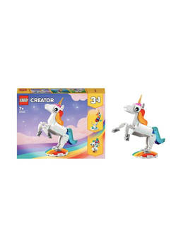 LEGO - Creator Magical Unicorn 31140 Building Toy Set, with Unicorn, Seahorse