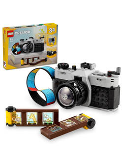 LEGO - Creator Retro Camera 3in1 Toy with TV and Video Models