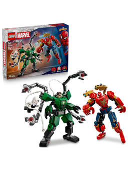 LEGO - Marvel Mech Battle: Spider-Man vs. Doc Ock - Super Hero Building Toy