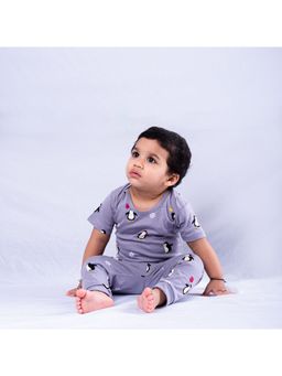 Orange Sugar - Party Penguin Bodysuit & Pant