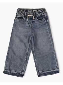 GAP - Girls Wide-Leg Loose Fit Mid-Rise Jeans