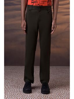 Genes Lecoanet Hemant - Genes Lecointe Hemant Military Green Cotton Twill Trouser