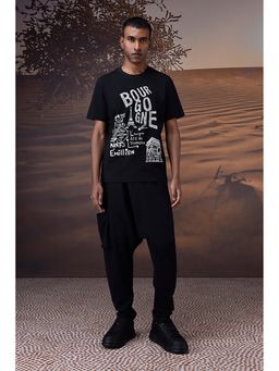 Genes Lecoanet Hemant - Genes Lecointe Hemant Bourgogne Paris Graphic Tee - Black