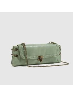 MISS MOSA BY AKANKSHA - Niko Pu Shoulder Sling Bag Green