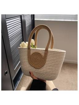 MISS MOSA BY AKANKSHA - Orin Crochet Hand Bag White