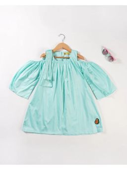 Avokiddos - Aqua Girls Little Mermaid Knot Dress