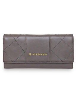 Giordano - Women's Grey PU Casual Wallet (L)