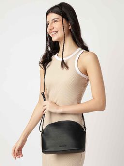 Fastrack - Black Casual Sling Bag for Women