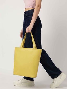 Fastrack - Women Celery Green College Tote Bag Fits Upto 14" Laptop