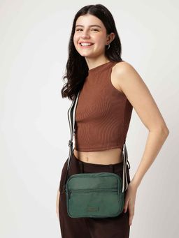 Fastrack - Casual Sling Bag for Women, Girls and Ladies | Comes with Adjustable Sling Straps and Zipper Closure