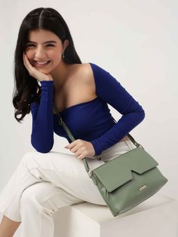 Fastrack - Olive Sling Bag for Women
