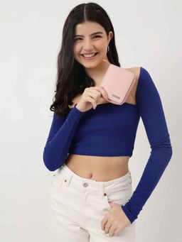 Fastrack - Women Pink Zip Around Wallet