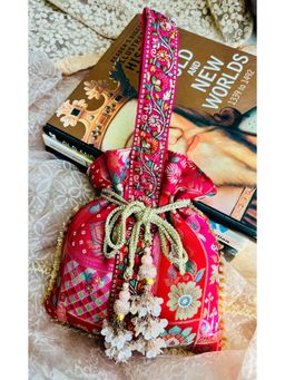 Fuchsia by Aashka Mehta - Wildflower Potlis Bag