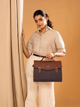 Zouk - Konkona Heritage Satchel Bag - Bristel