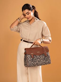 Zouk - Konkona Heritage Satchel Bag - Flomotif