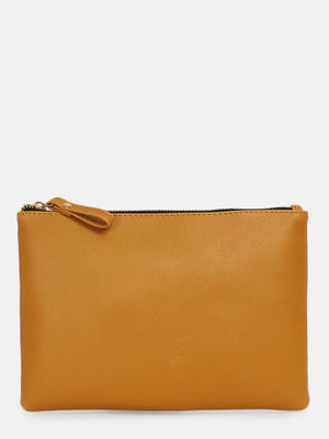 Bagsy Malone Yellow Stylish Pouch