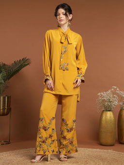 RIRASA - Sarvajana Crepe Mustard Shirt