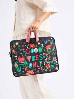 Chumbak - Good Vibes Laptop Sleeve - 15.6 inch