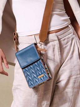 Chumbak - The Policia Crossbody Sling Bag With Detachable Strap - Floral