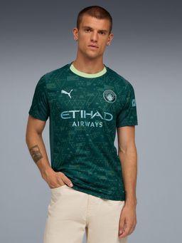 Puma - Manchester City 25/26 Men's Fourth Jersey - Green