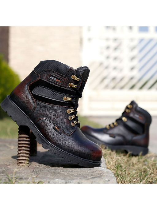 Bacca Bucci Steel Toe Cap Boot Bacca Bucci Leather Tuff Boot
