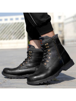 Bacca Bucci - Snowman 7-Eye Genuine Leather Water Proof Boots