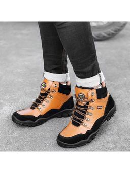 Bacca Bucci - Mens Kailash Splash-Proof Full Grain Leather Boots