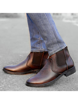 Bacca Bucci - Marshal Full Leather Chelsea Boot with Padded Ortholite Footbed Chelsea Boots