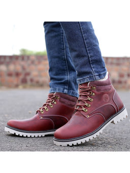 Bacca Bucci - Oscow Splash-Proof Leather Fashion Boots with Fur Lining