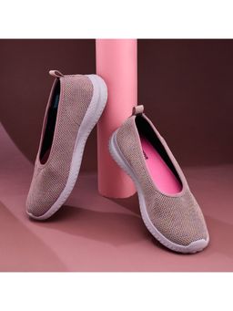 Campus - JOYCE Women Mauve Slip-On Walking Shoes