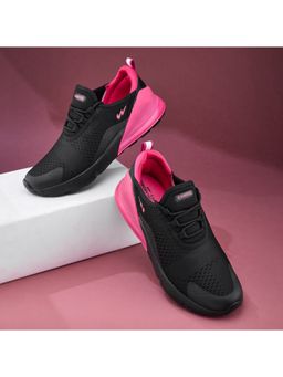 Campus - CRAPE Black Women Lace-Up Running Shoes