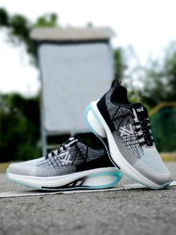 LIBERTY - Leap7x MOSCOW-1 Black Sports Running Shoes for Men