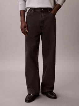 Calvin Klein - Black Relaxed Fit Mid Rise Jeans