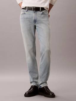 Calvin Klein - Blue Heavy-Wash Slim Fit Mid Rise Jeans