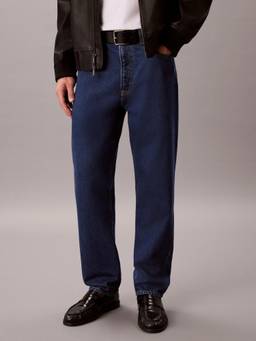 Calvin Klein - Blue Tapered Fit Mid Rise Jeans