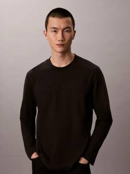 Calvin Klein - Mens Black Logo Regular Fit Cotton T-Shirt