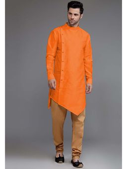 UTSAV FASHION - Orange Solid Kurta and Pant