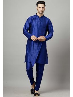 UTSAV FASHION - Blue Solid Kurta and Pant