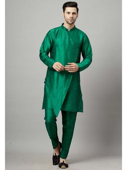 UTSAV FASHION - Green Solid Kurta and Pant