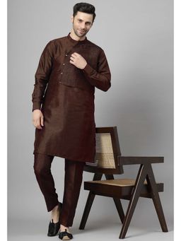 UTSAV FASHION - Brown Solid Kurta and Pant
